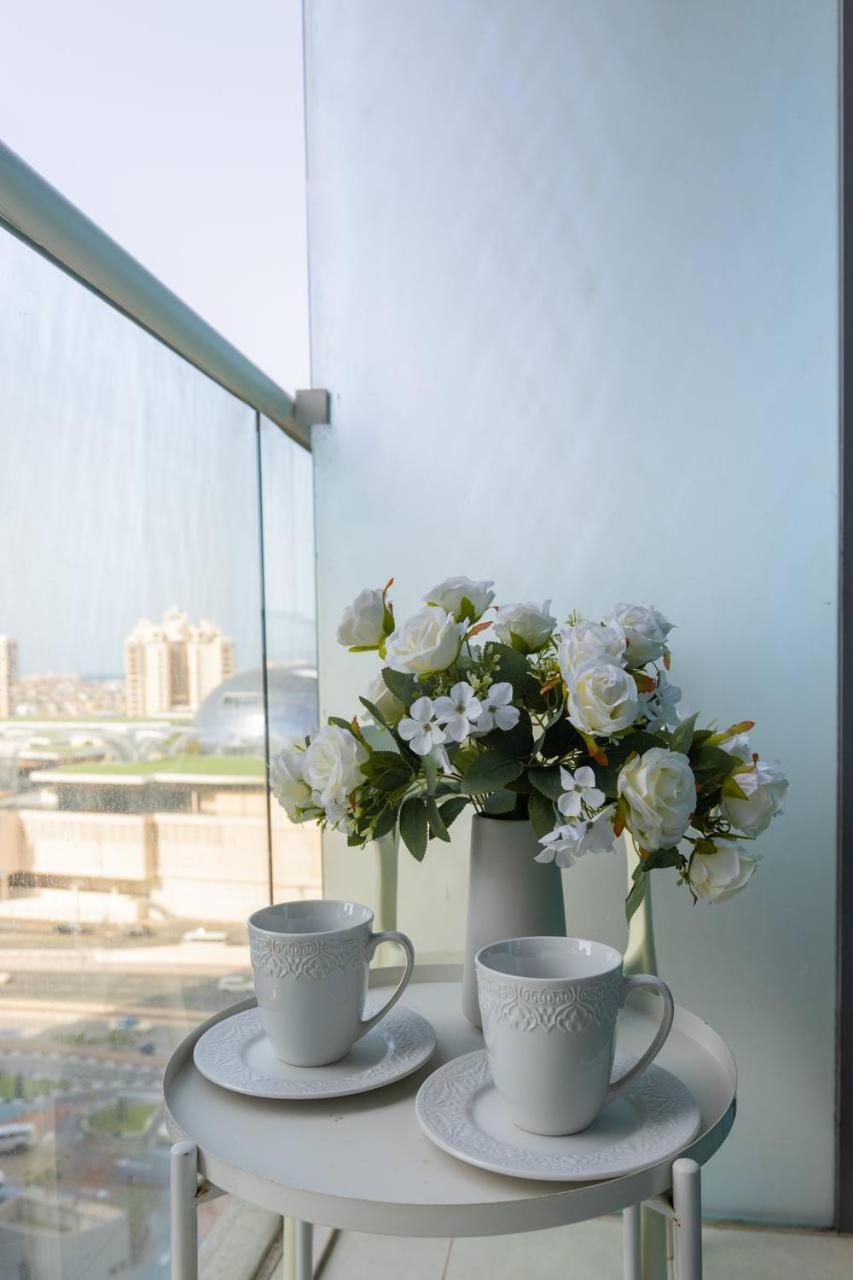 Fantastic Studio Apartment At Palm Jumeirah Dubai Exterior foto